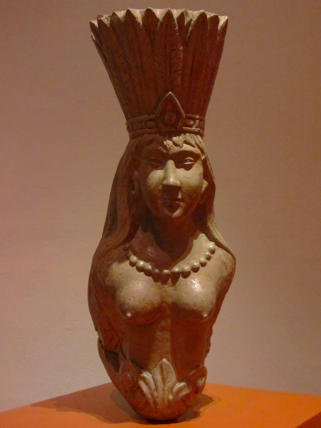 Ship's figurehead in the Museu Historico Nacional. It belonged to the Paraguayan ship Salto Oriental which was captured by the Brazilian Navy during the War of the Triple Alliance (Argentina, Brazil and Uruguay against Paraguay in 1865)